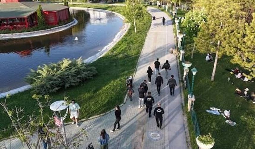 Kanlıkavak Parkı’nda ''Tertemiz Eskişehir'' Denetimi