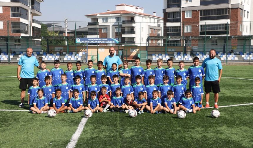 Odunpazarı’nda futbol şöleni yaşanıyor