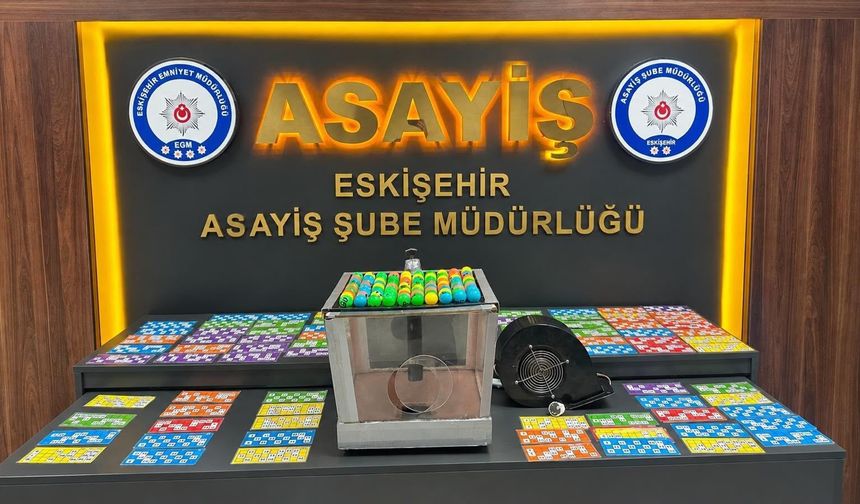 Eskişehir'deki Kumar Baskınında 36 Kişiye Ceza Kesildi