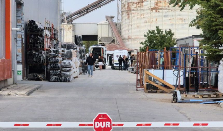 Eskişehir'de Organize Sanayi Bölgesi'ndeki fabrikada iş kazası: 1 ölü