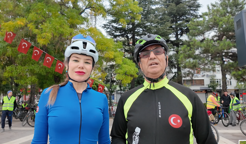 Eskişehir Avrupa Spor Haftası’nda pedal çevirdi