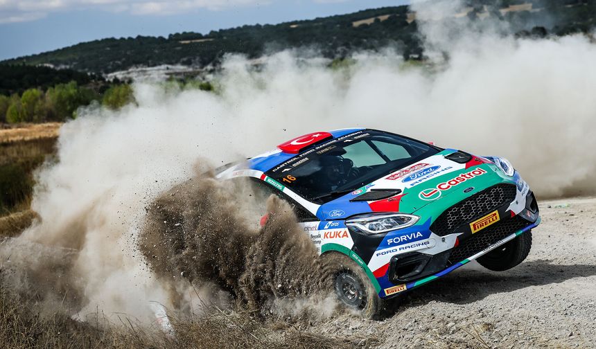 Eskişehir Rallisi tozu dumana kattı