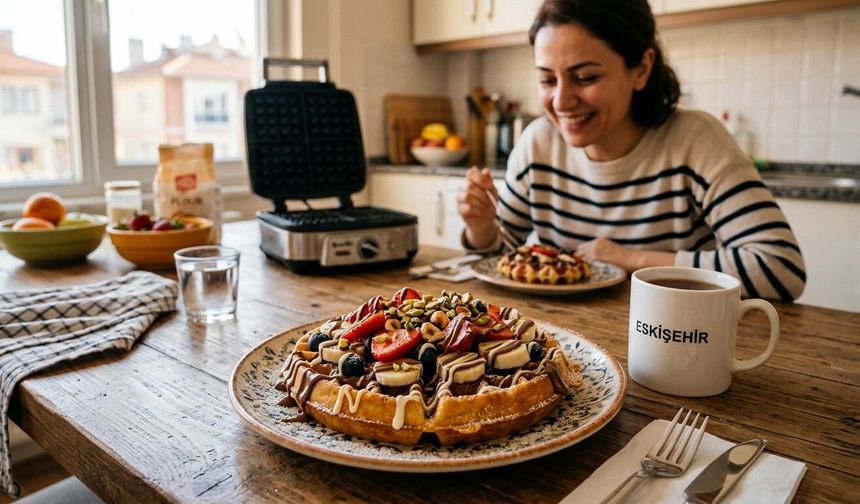 Çıtır Çıtır Ev Yapımı Waffle Tarifi ve Püf Noktaları