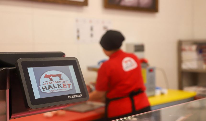 Halk Et Marketler 1 yaşında: Eskişehir'de 1 yılda 230 ton kırmızı et ulaştırıldı