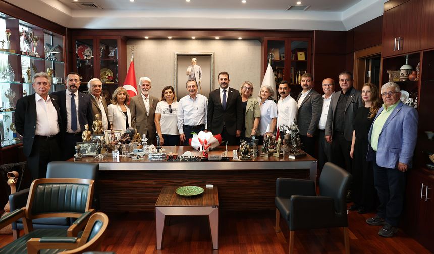 Tepebaşı’nda Memnuniyet Oranında Zirvede Yer Alan Ahmet Ataç’a Ziyaret