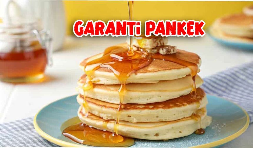 Tam Ölçülü ve Pofuduk En İyi Pankek Tarifi