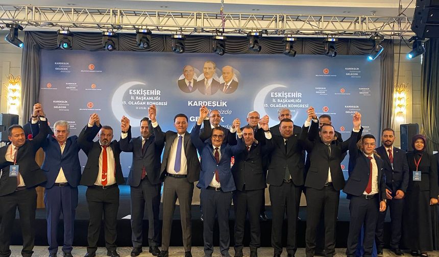 MHP Eskişehir’de 15. Olağan İl Kongresi Gerçekleştirildi