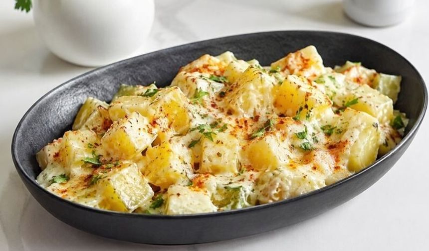 Kahvaltıya sütlü patates tarifi