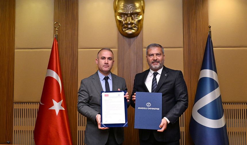 Anadolu Üniversitesi ile TAŞFED arasında iş birliği imzalandı