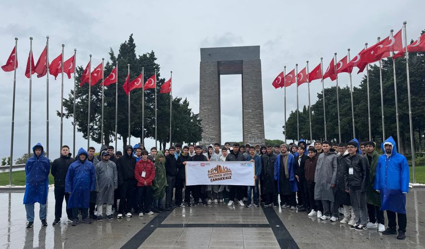 Eskişehirli Öğrenciler Maziden Atiye Çanakkale Programında