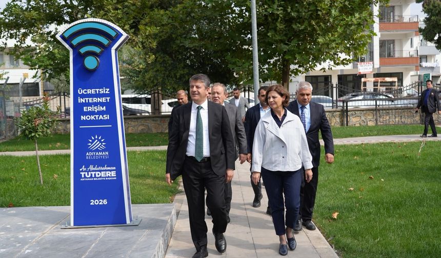 Başkan Ünlüce Adıyaman'da: Eskişehir Parkı bugün açılıyor
