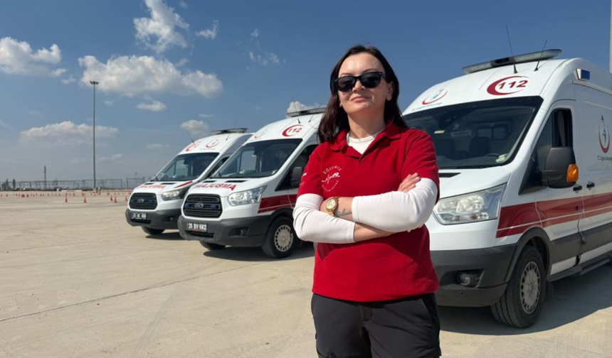 Eskişehir'de Sağlık Personeline Güvenli Ambulans Sürüş Eğitimi Yapıldı