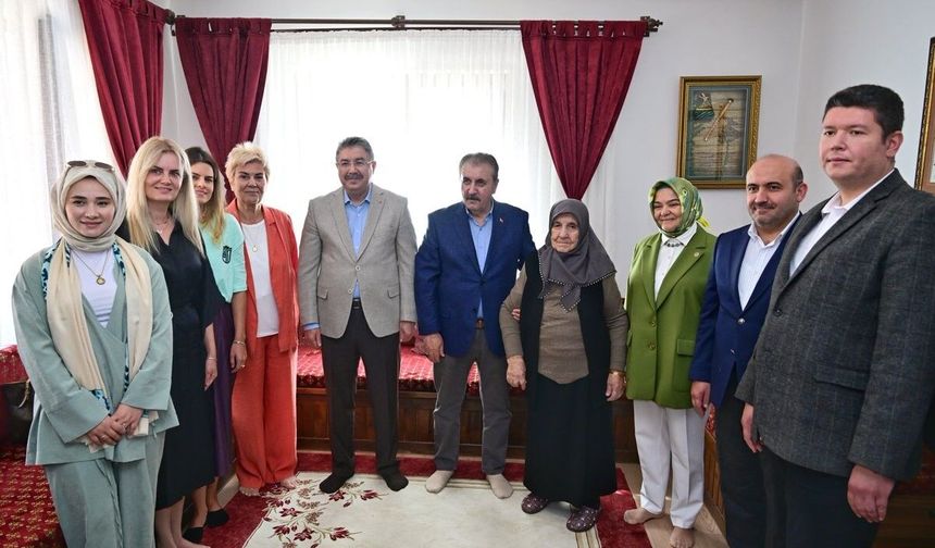 Eskişehir Protokolünden Destici’ye Günyüzü Ziyareti