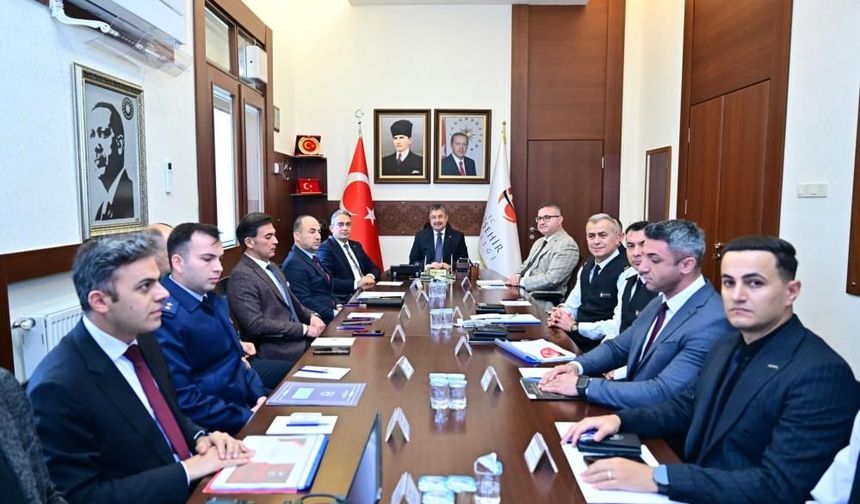 Eskişehir'de Güvenlik ve Asayiş Toplantısı Gerçekleştirildi