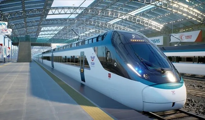 Yerli Ve Milli Hızlı Tren Raylara İndi