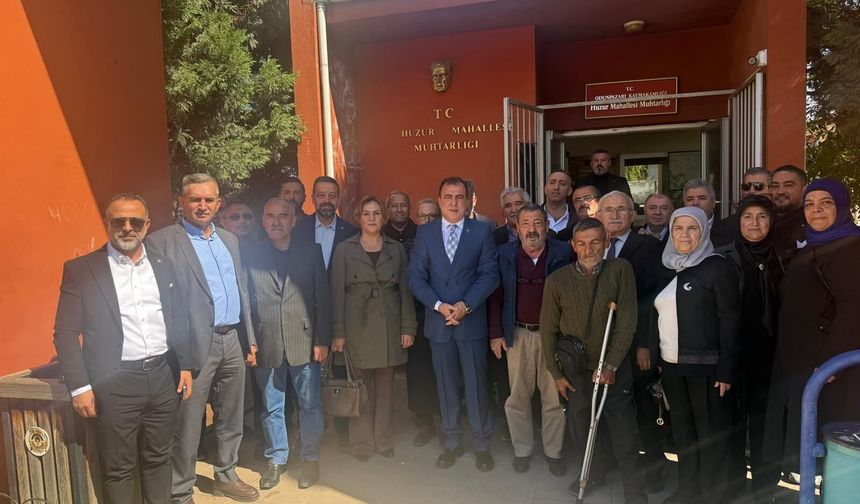 MHP Eskişehir teşkilatından mahalle muhtarlarına ziyaret