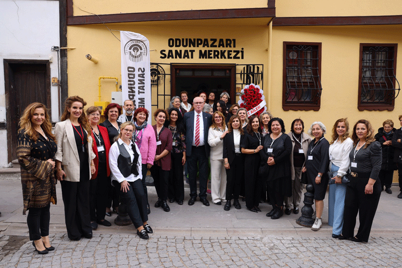 “Mozaiğin Diliyle Odunpazarı” sergisi ziyarete açıldı