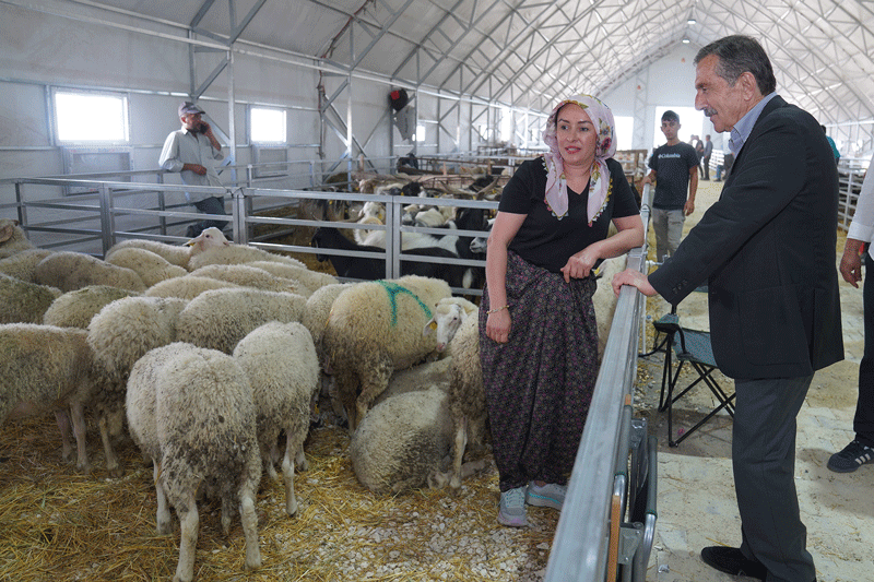 Başkan Ataç’tan Hayvan Pazarına Ziyaret