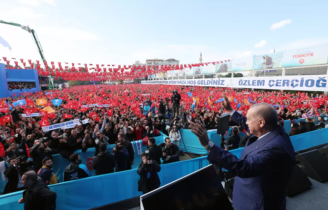 Recep Tayyip Erdoğan Aydın'da