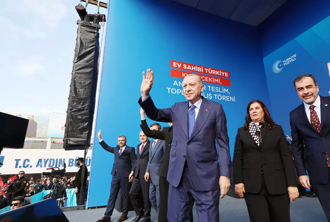 Recep Tayyip Erdoğan Aydın'da