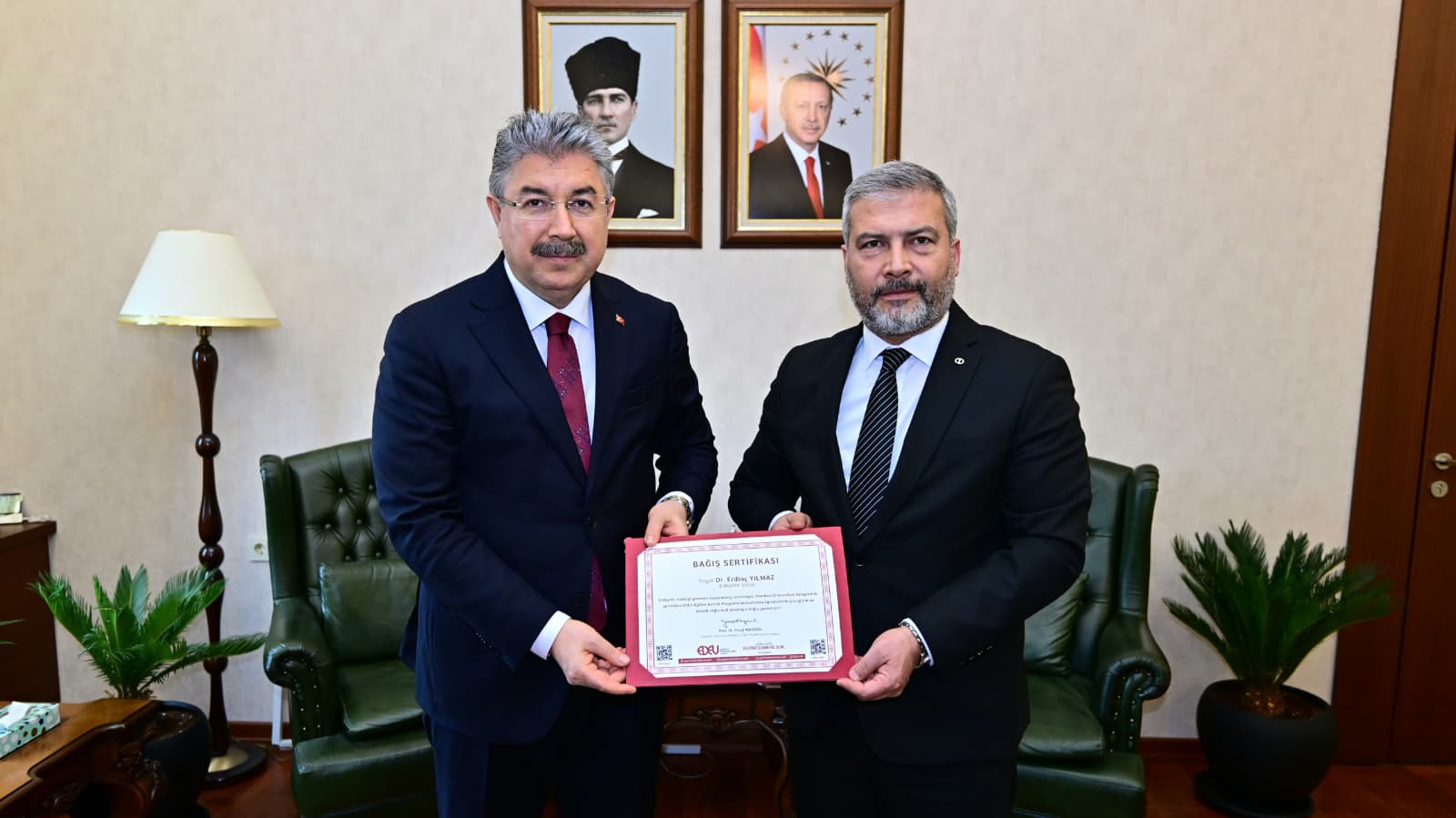 Adıgüzel'den YIlmaz'a ziyaret 