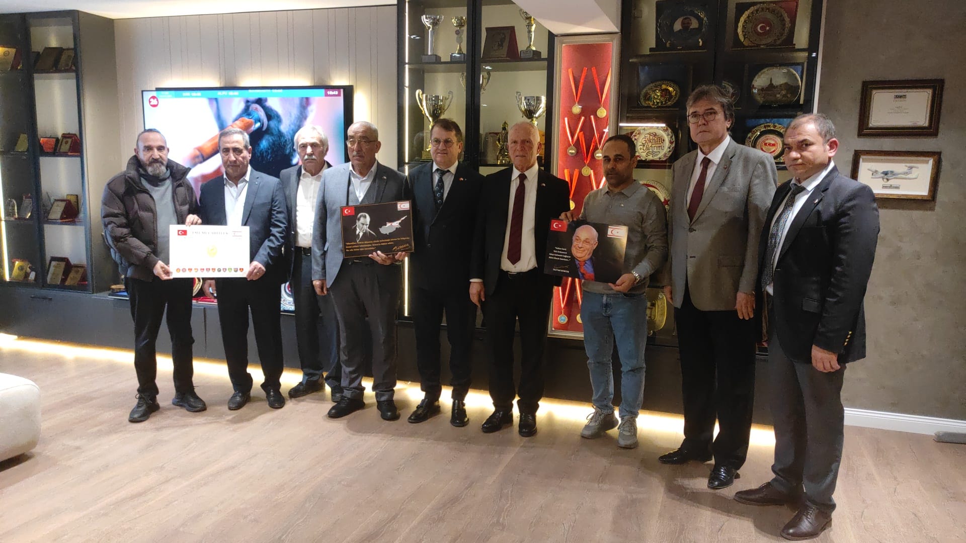 Zorlu Töre ve Heyetinden Gökhan Yıldırım’a Ziyaret