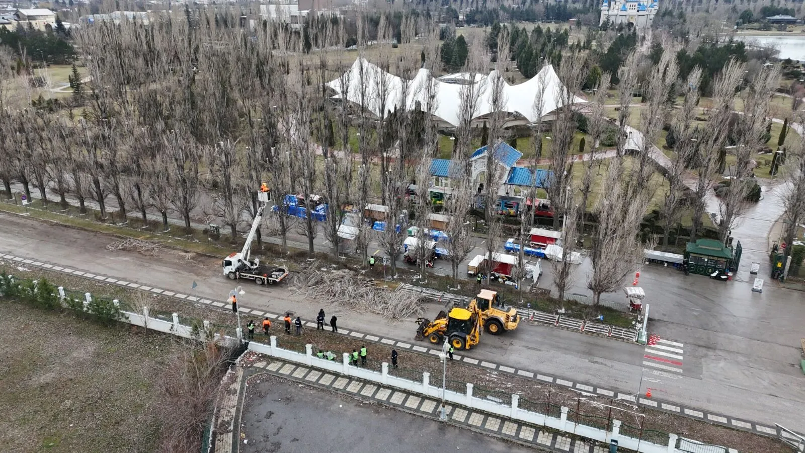 Sazova Bilim Kültür ve Sanat Parkı’nda çalışmalar başladı