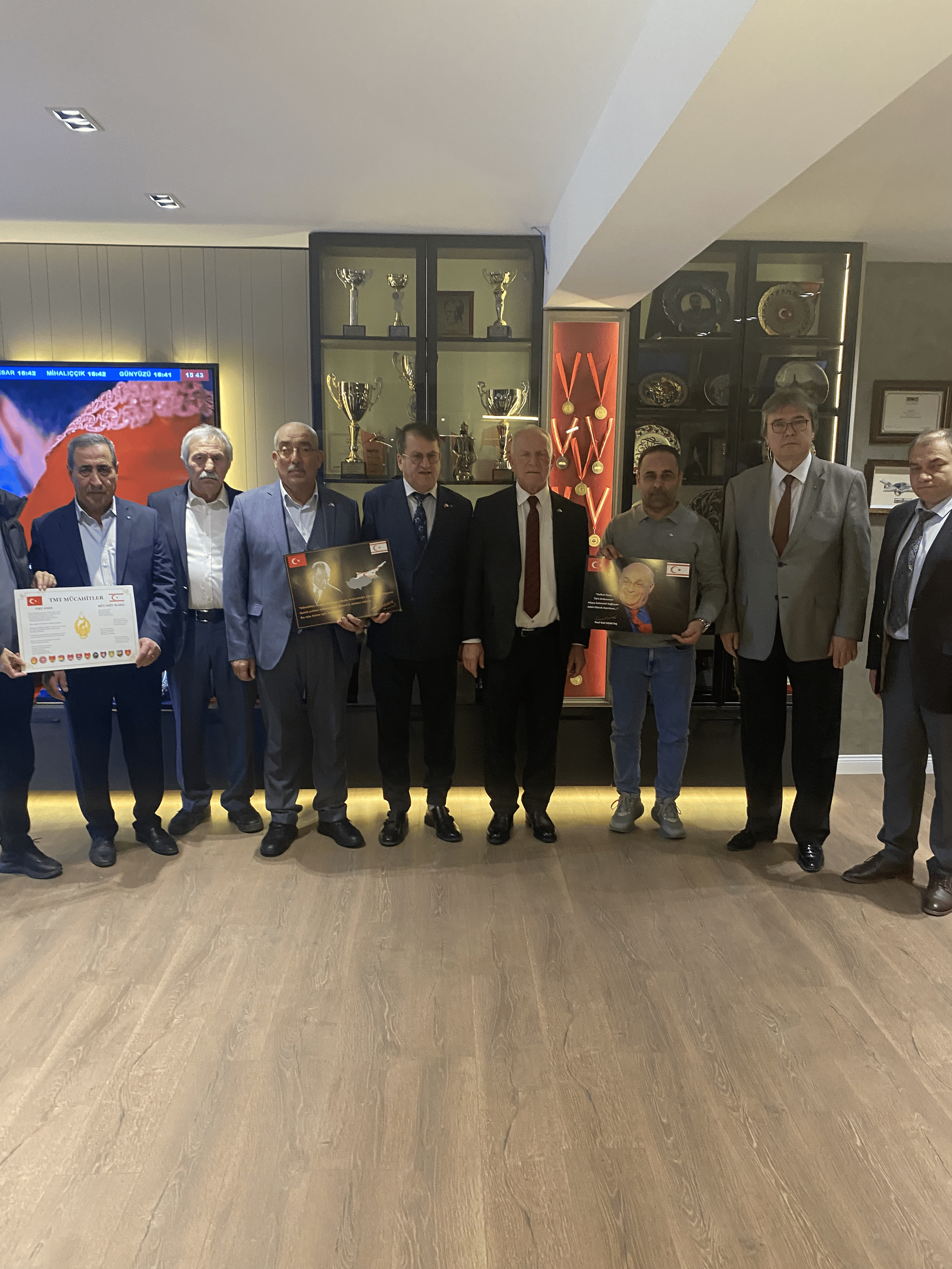 Zorlu Töre ve Heyetinden Gökhan Yıldırım’a Ziyaret