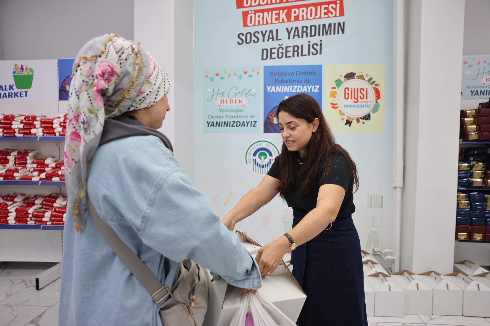 Odunpazarı’nda Halk Kart Bakiyeleri Artırıldı 