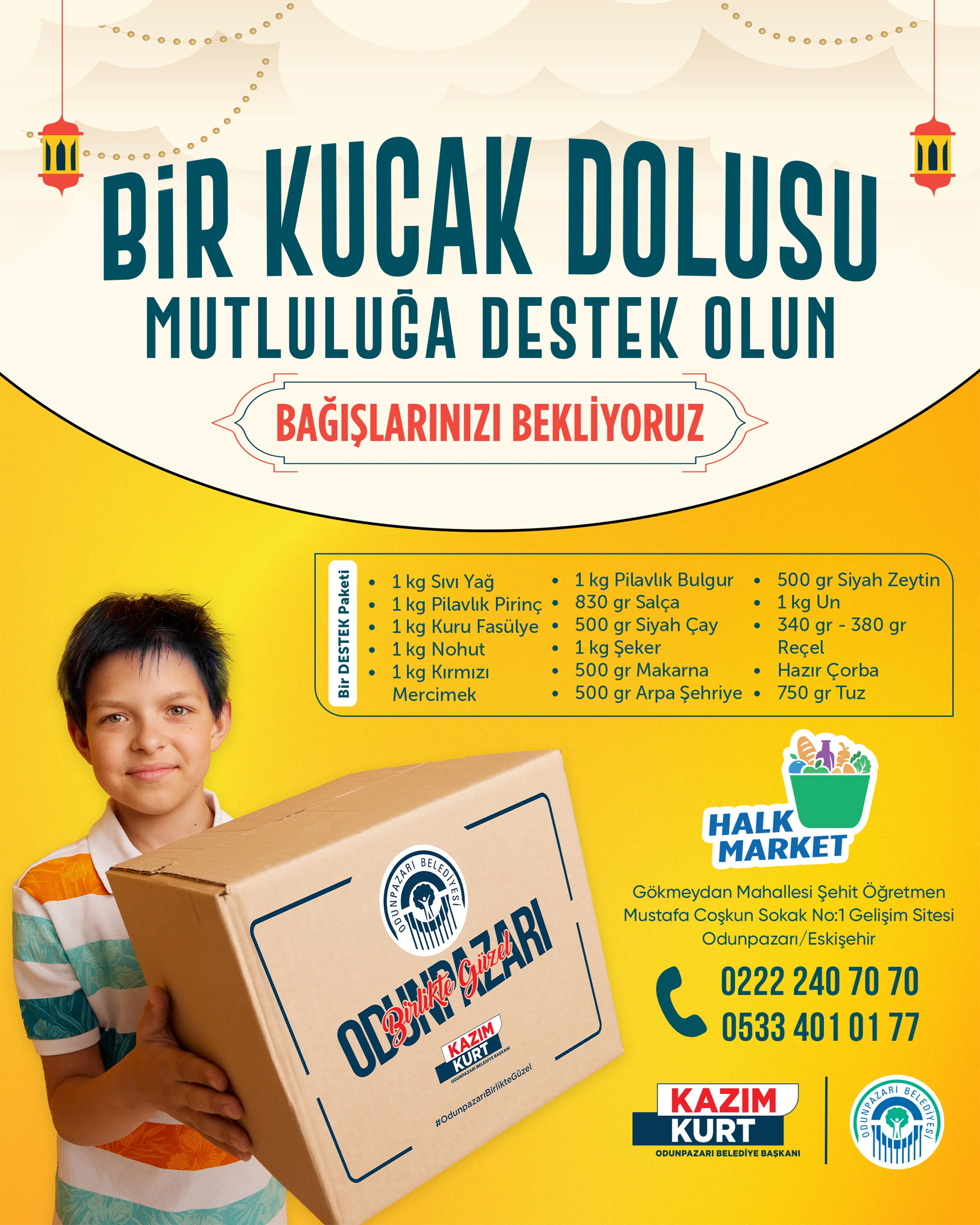 Eskişehir'de ihtiyaç sahiplerine verilecek: Detaylar açıklandı