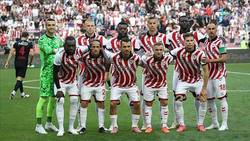 Samsunspor, UEFA Konferans Ligi son 16 play-off turu rövanşında Shkendija ile karşılaşacak