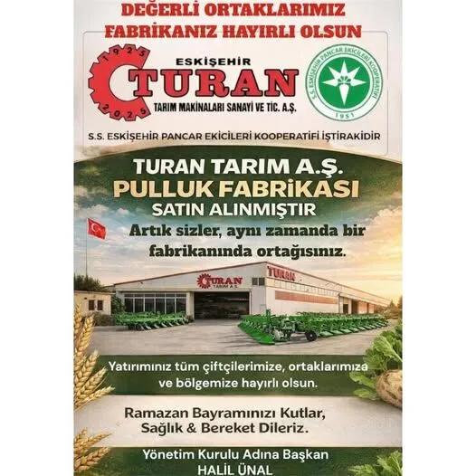 Eskişehir'in 101 yıllık markasının fabrikası satın alındı