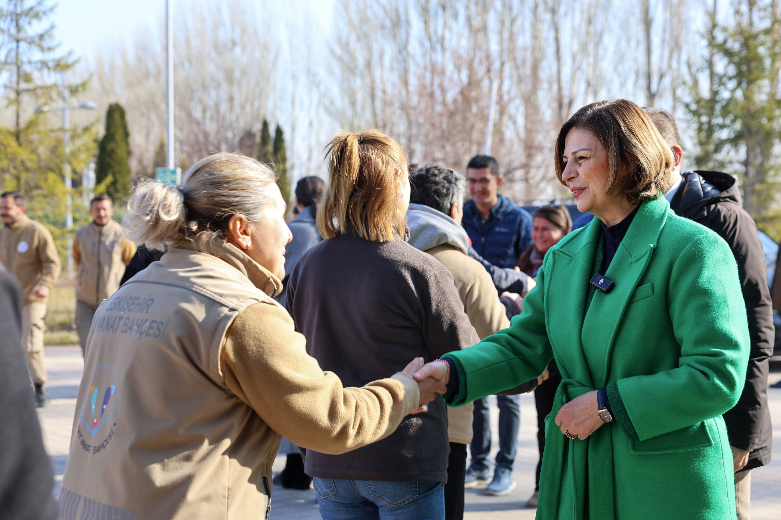 Başkan Ünlüce Personelle Bayramlaşmaya Devam Edi̇yor (