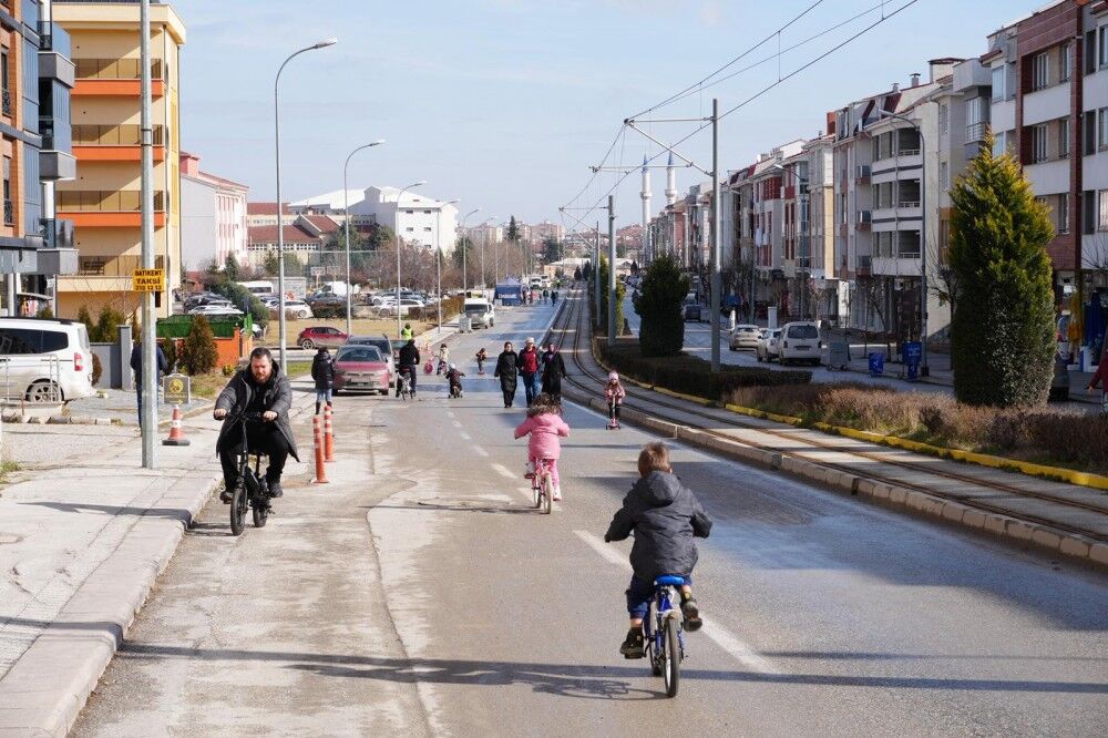 Eskişehir’de "Arabasız Pazar"