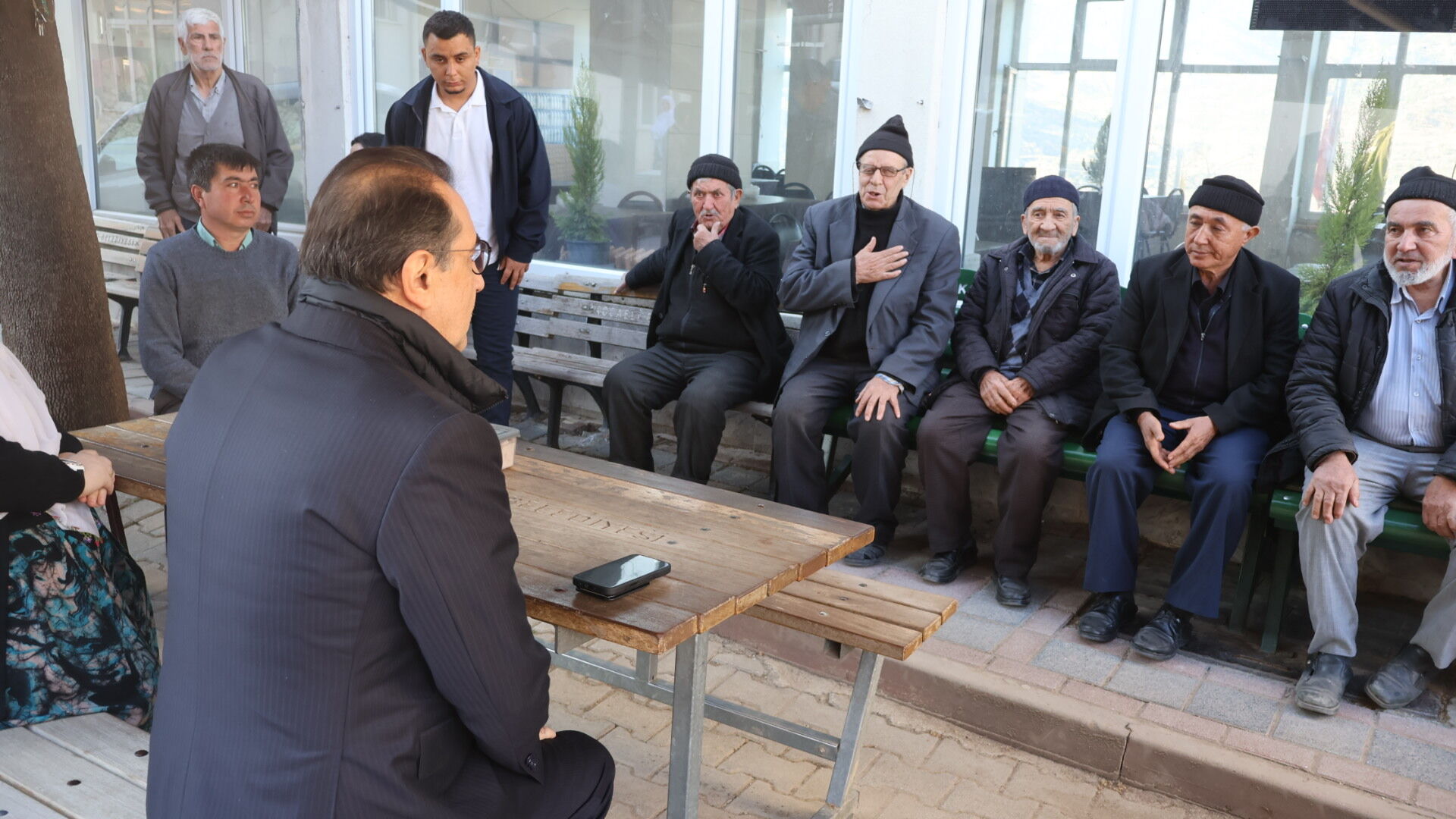 FATİH DÖNMEZ'DEN MİHALGAZİ'YE ZİYARET