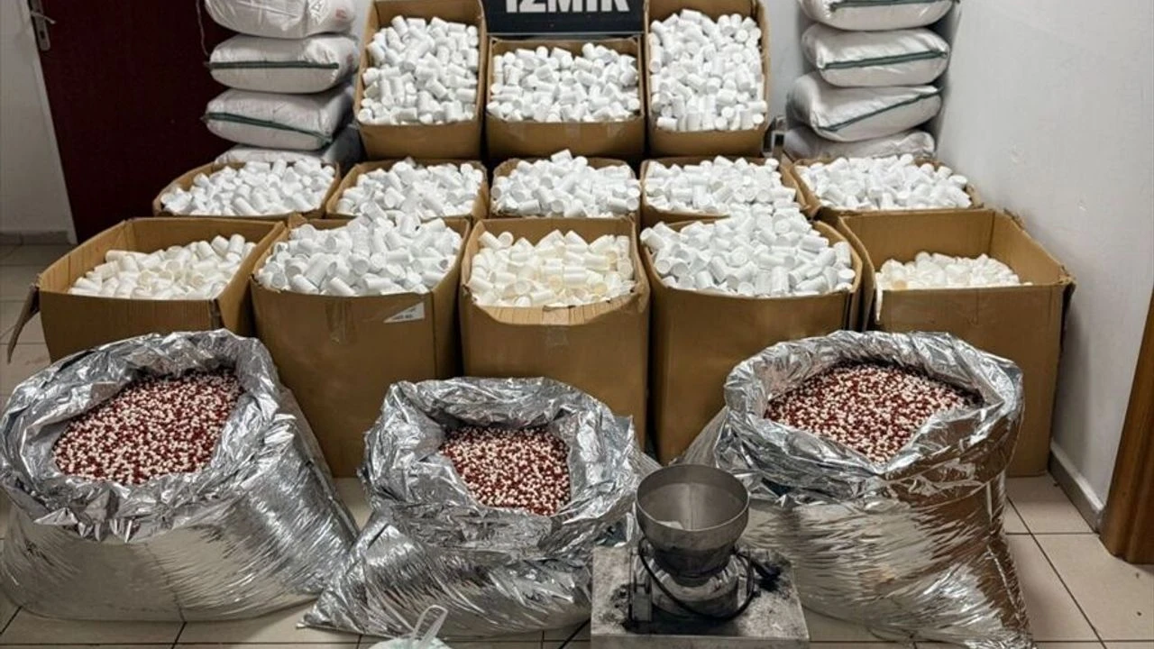 Milyonlarca Uyuşturucu Hap Ele Geçirildi!