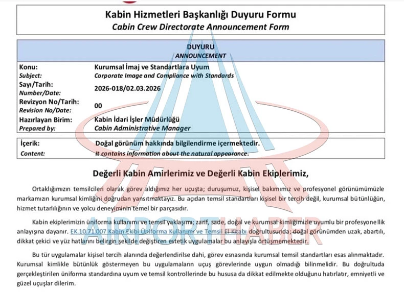 THY’de "Doğal Görünüm" Dönemi: