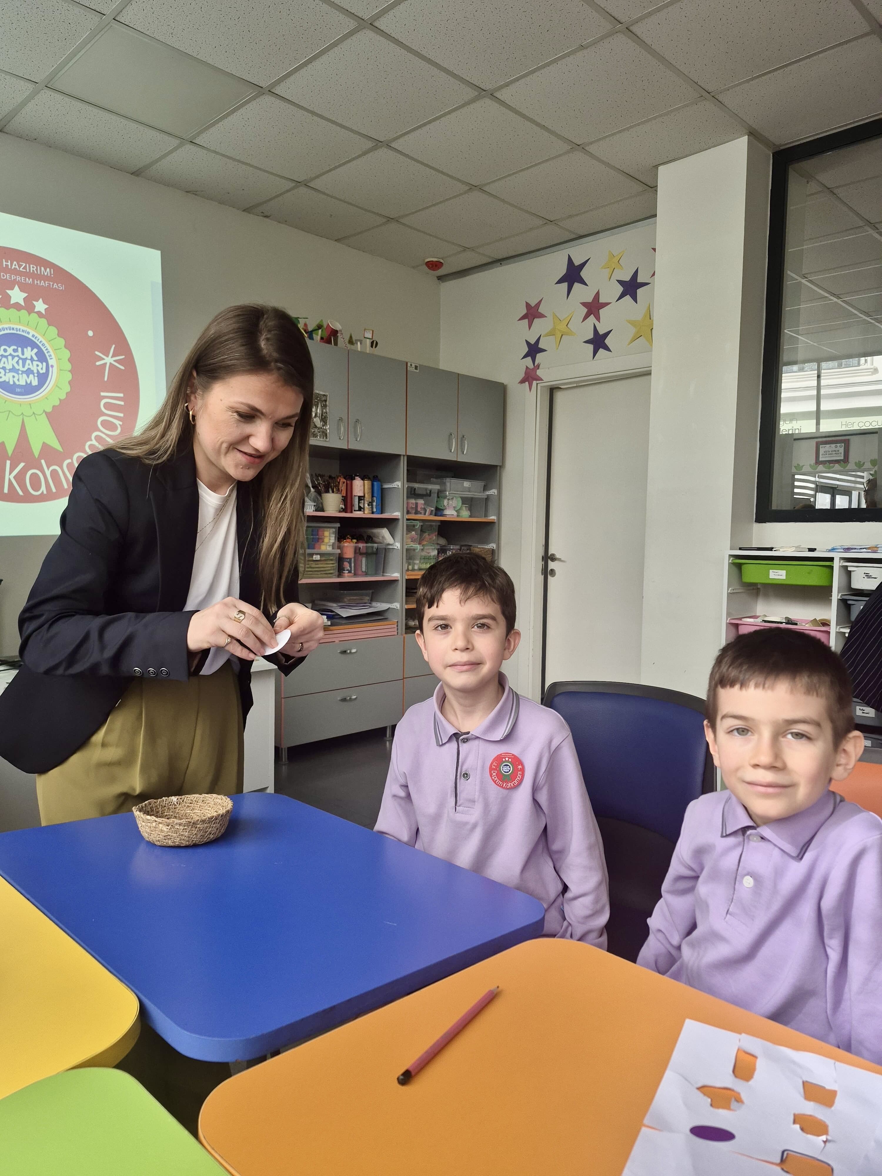 Miniklere Deprem (2)