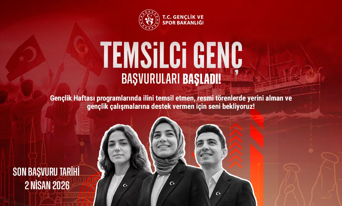 Temsilci Genç Programı başvuruları başladı