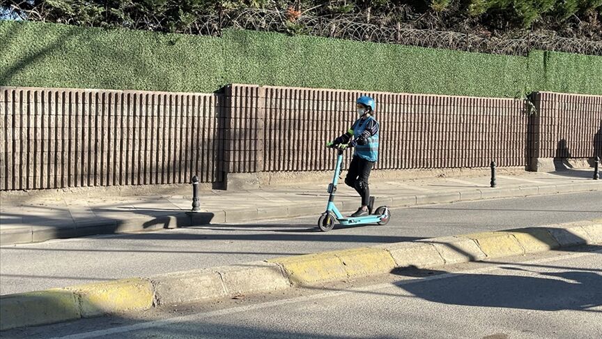 Eskişehir’de Elektrikli Scooter Kullanım