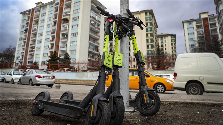 Eskişehir’de Elektrikli Scooter Kullanım