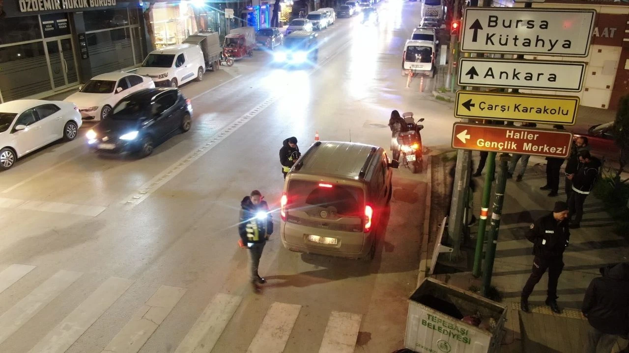 Eskişehir’de 23 Ekiple Gece Baskını! 