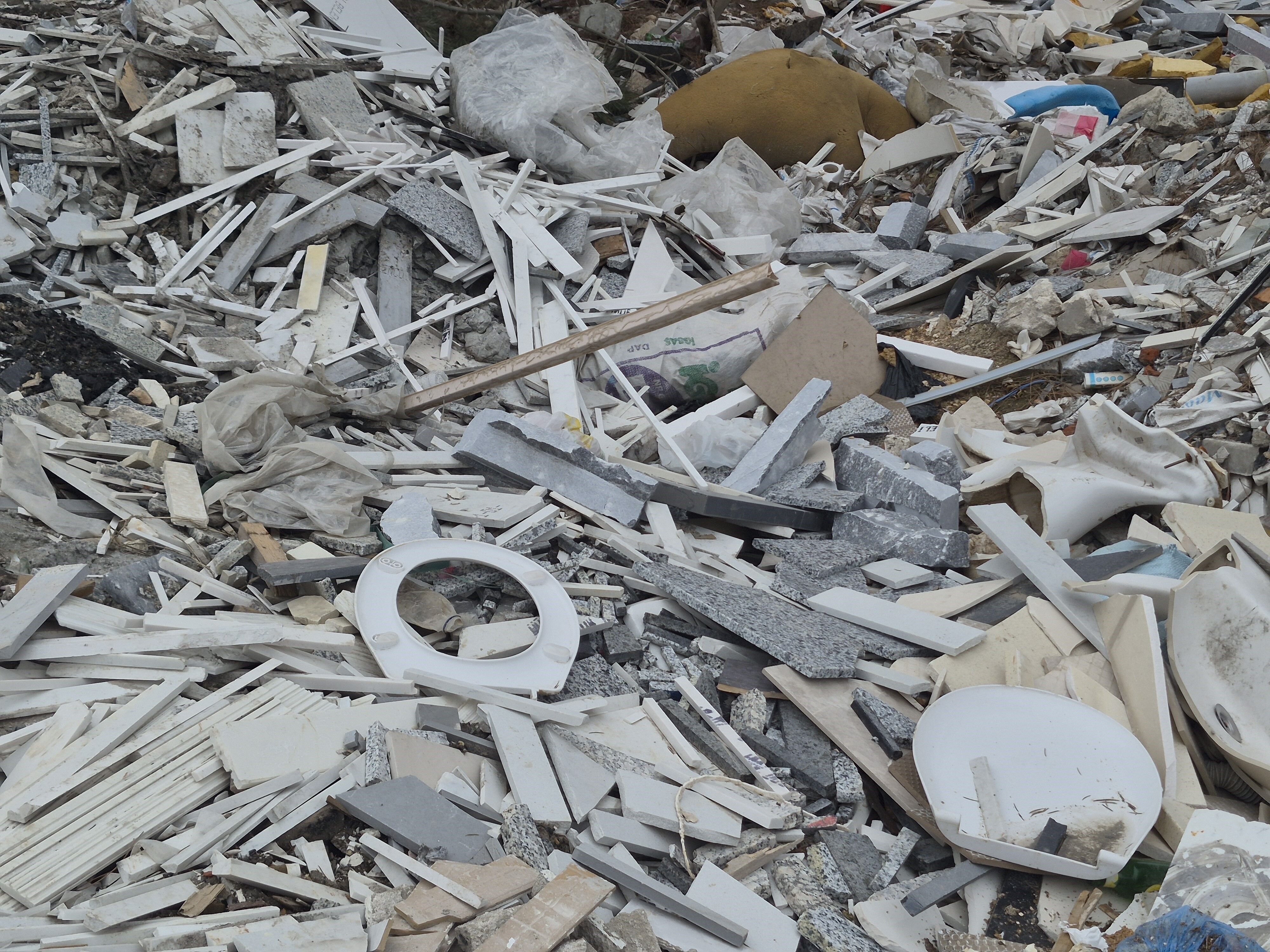 Moloz ve Mermez Atıkları