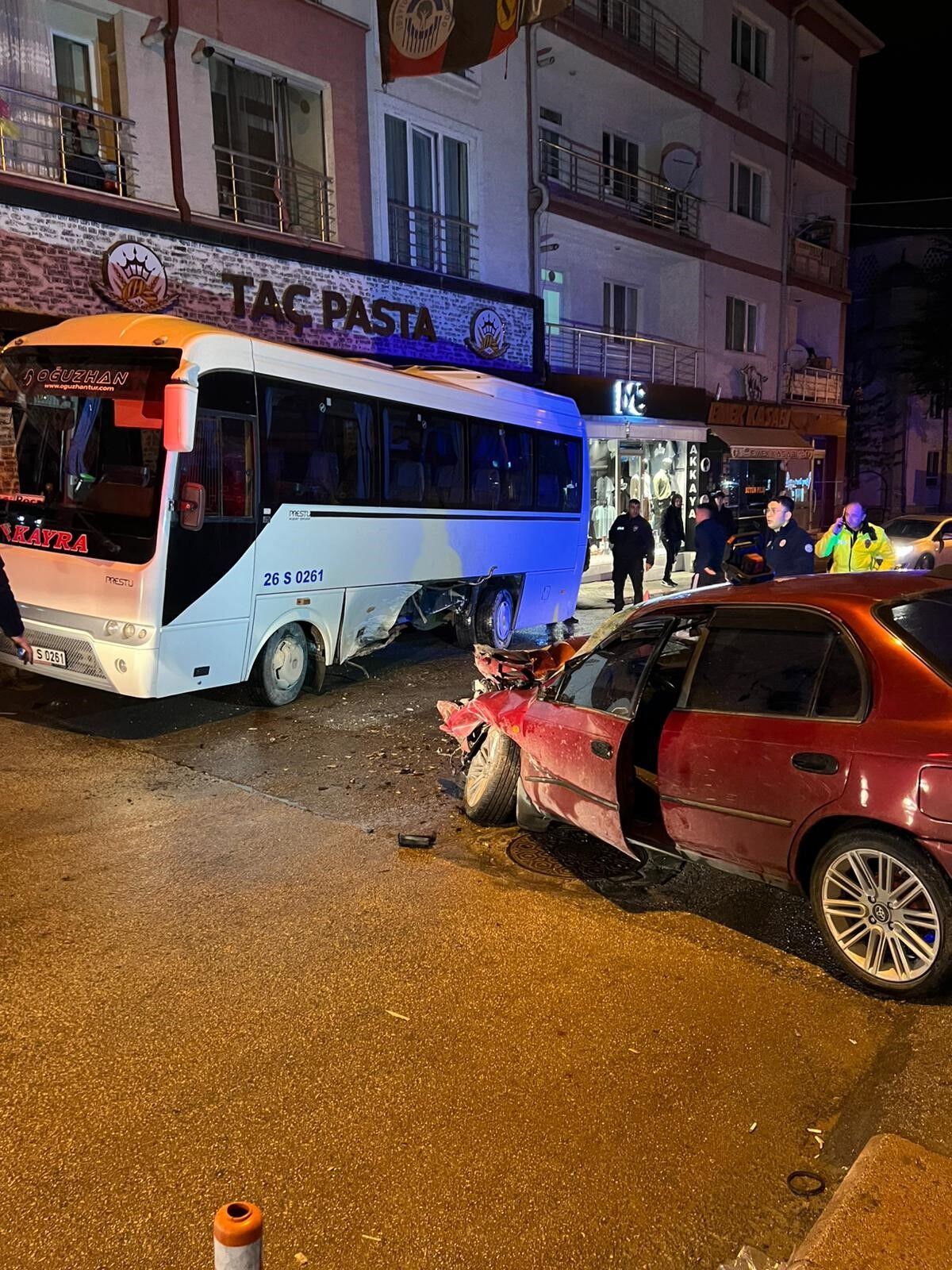Emek Mahallesinde kaza