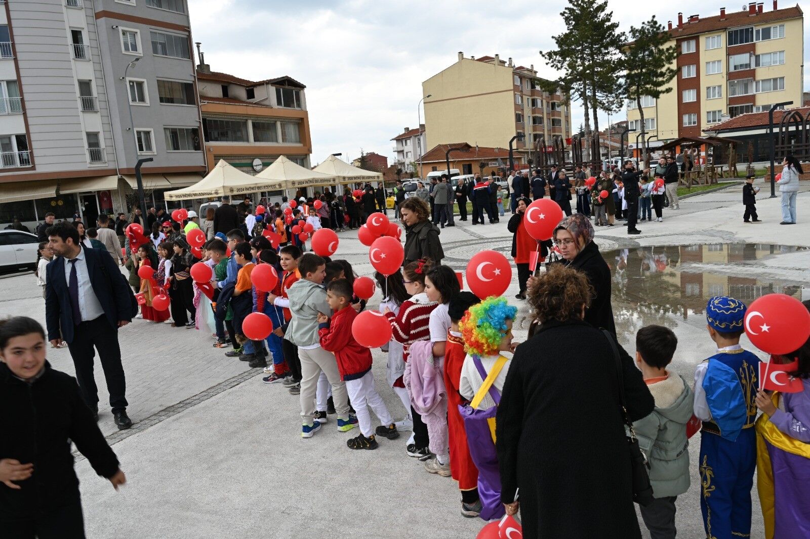 İnönü'de 23 nisan etkinlikleri