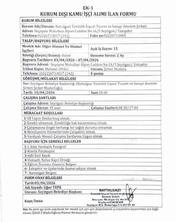 Eskişehir Seyitgazi