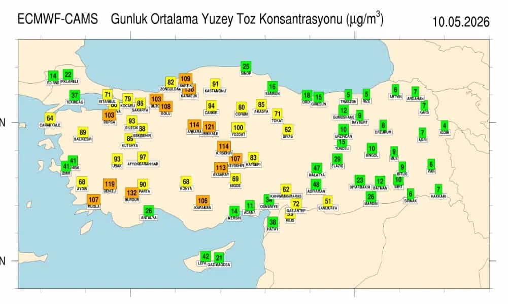 10 Mayıs Çöl Tozu