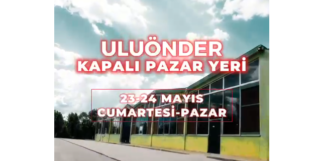 Tepebaşı Uluönder Kapalı Pazar Yeri