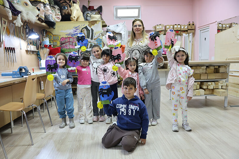 Eski̇şehi̇r’de 17. Uluslararasi Çocuk, Gençli̇k Ve Kukla Ti̇yatrolari Festi̇vali̇ Coşkusu Sürüyor (15)