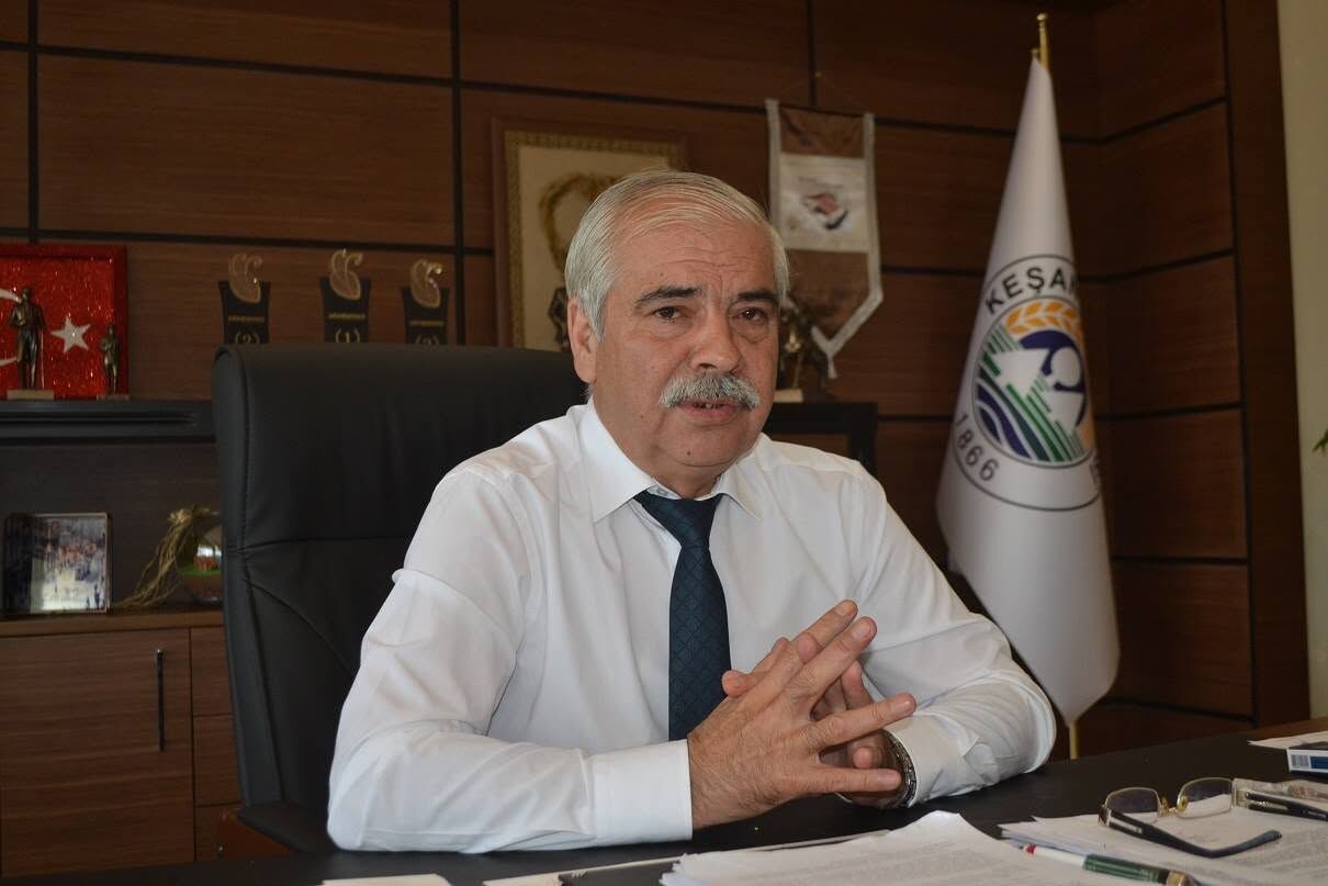 Edirne Keşan Belediye Başkanı Mehmet Özcan